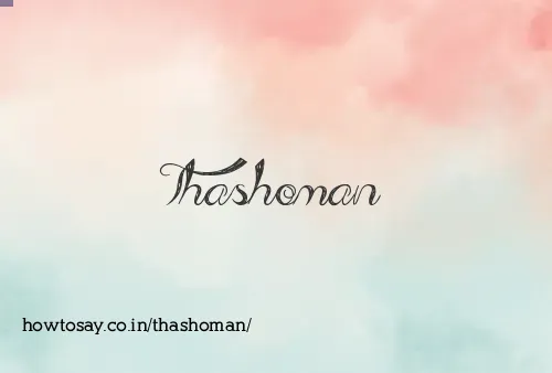 Thashoman