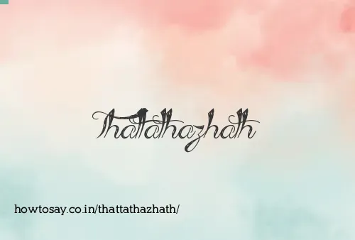 Thattathazhath