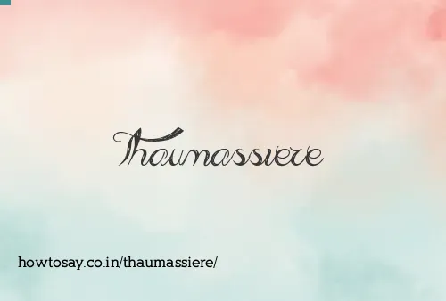 Thaumassiere