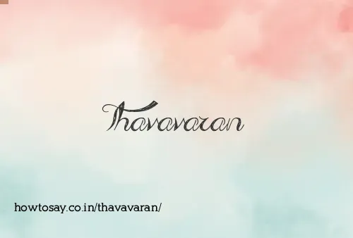 Thavavaran