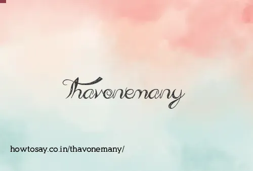 Thavonemany