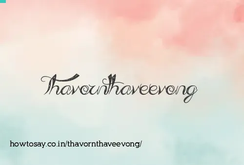 Thavornthaveevong