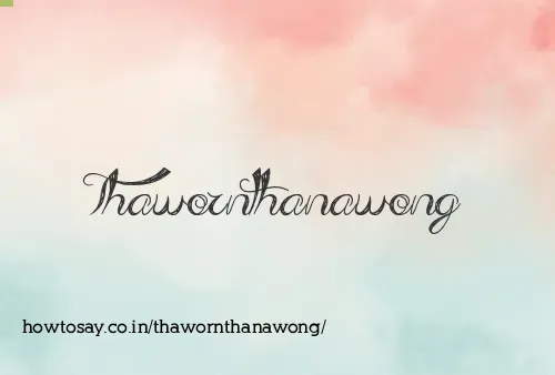 Thawornthanawong