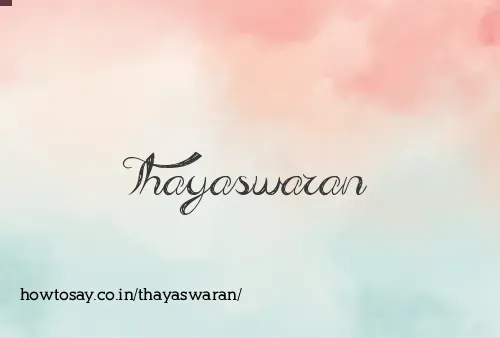Thayaswaran