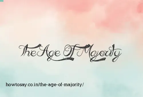 The Age Of Majority