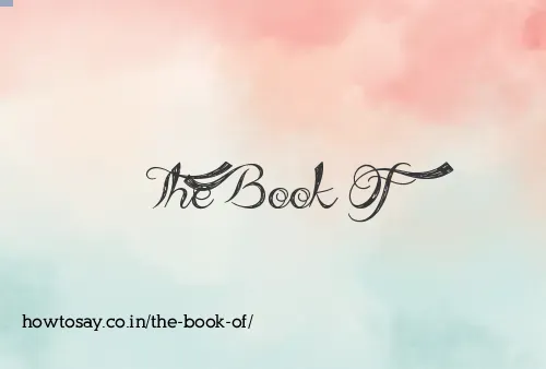 The Book Of