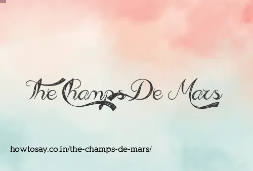 The Champs De Mars