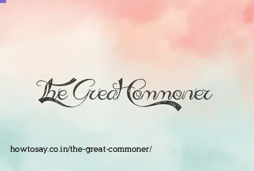 The Great Commoner