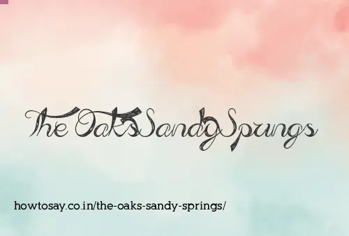 The Oaks Sandy Springs