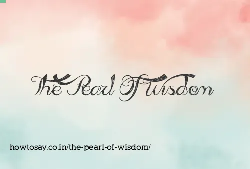 The Pearl Of Wisdom