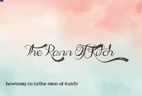 The Rann Of Kutch