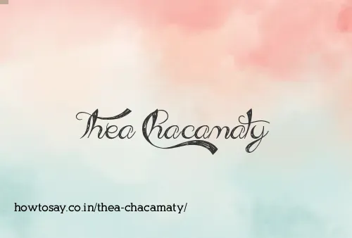 Thea Chacamaty