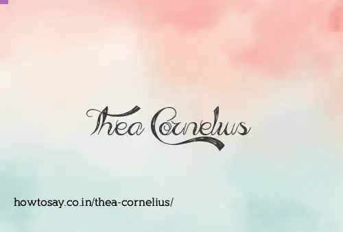 Thea Cornelius