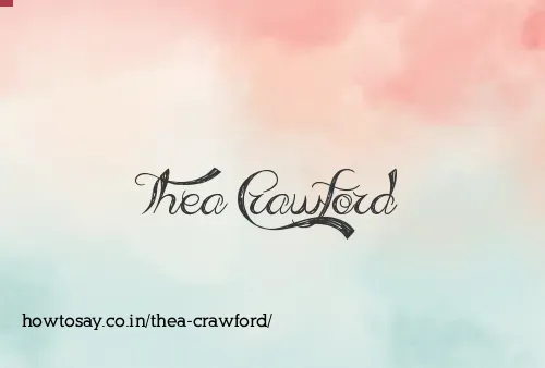 Thea Crawford
