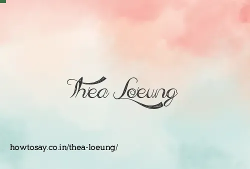 Thea Loeung