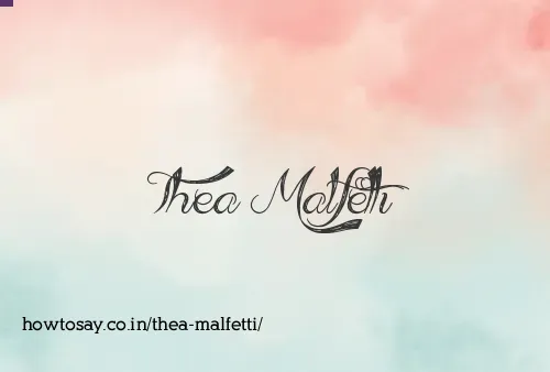 Thea Malfetti