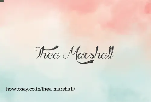Thea Marshall