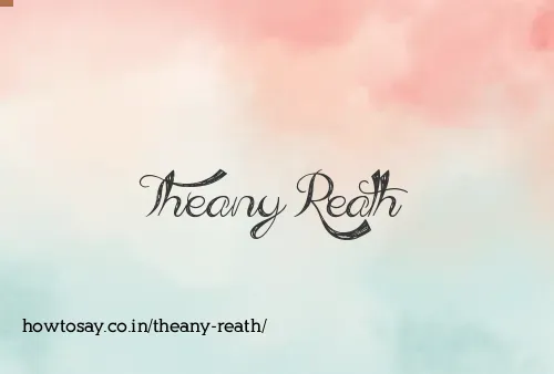 Theany Reath