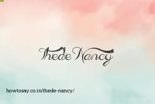 Thede Nancy