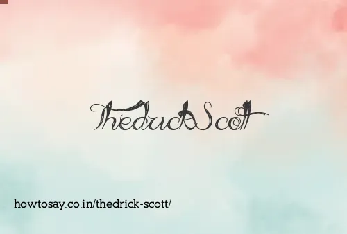 Thedrick Scott