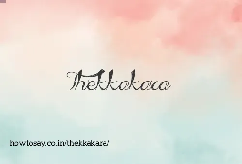 Thekkakara