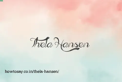 Thela Hansen