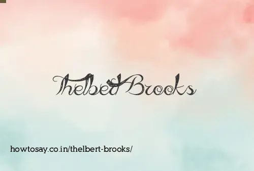 Thelbert Brooks