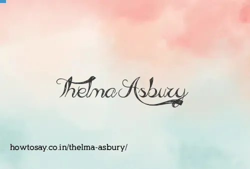 Thelma Asbury