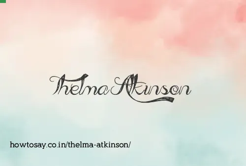 Thelma Atkinson
