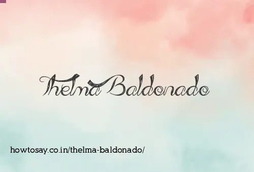 Thelma Baldonado