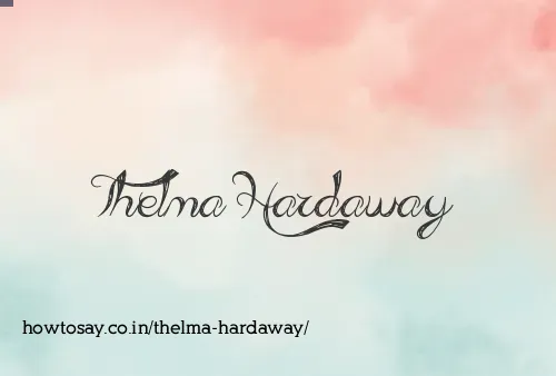 Thelma Hardaway