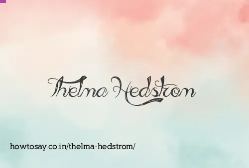 Thelma Hedstrom