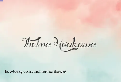 Thelma Horikawa