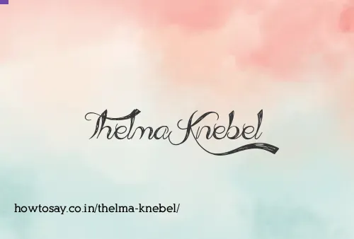 Thelma Knebel