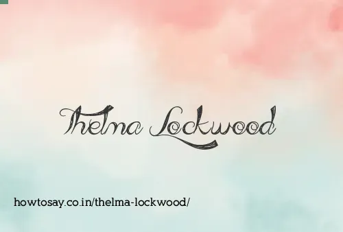 Thelma Lockwood