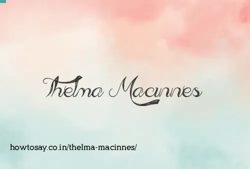 Thelma Macinnes