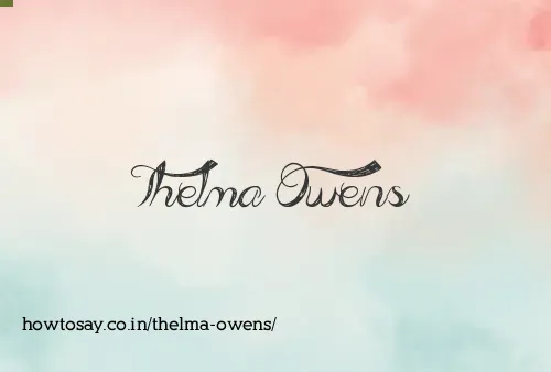 Thelma Owens