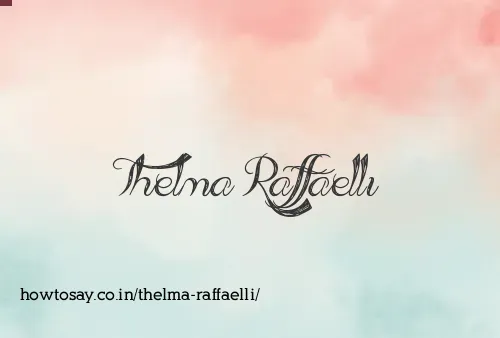 Thelma Raffaelli