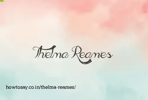 Thelma Reames