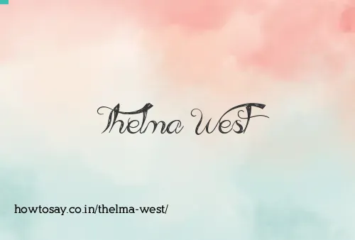 Thelma West