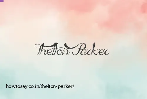 Thelton Parker
