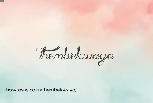 Thembekwayo