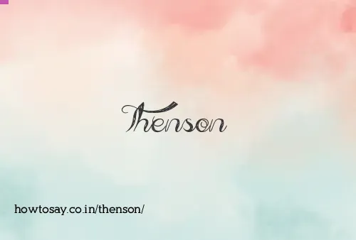 Thenson