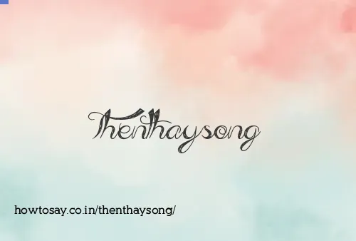 Thenthaysong