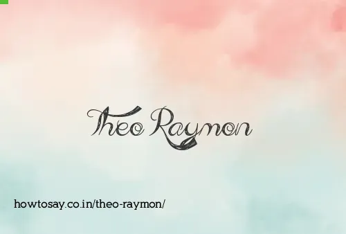 Theo Raymon