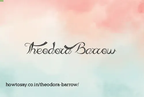 Theodora Barrow