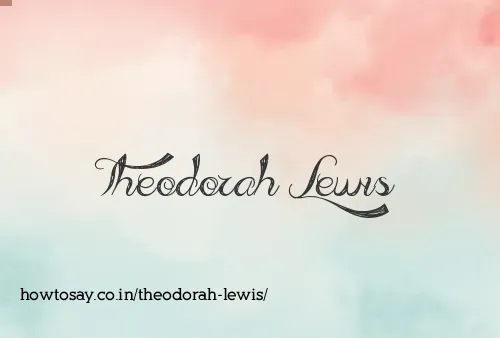 Theodorah Lewis