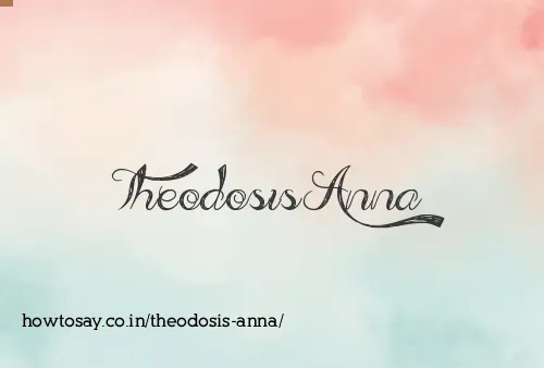 Theodosis Anna