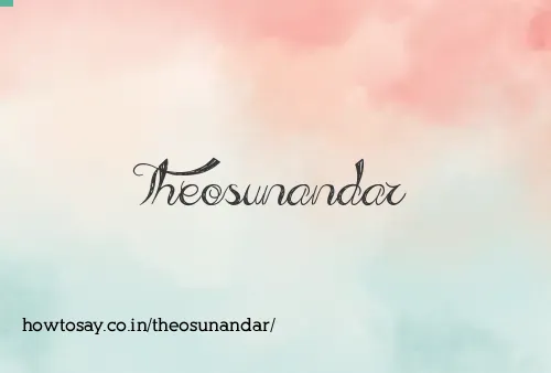 Theosunandar
