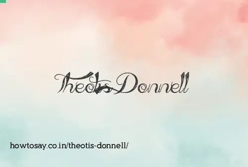 Theotis Donnell